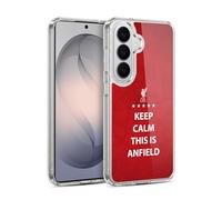Head Case Designs Officially Licensed Liverpool Football Club Keep Calm Red This Is Anfield Gel Case [Military Grade Protection] Compatible with Samsung Galaxy S26 Plus and Compatible with MagSafe