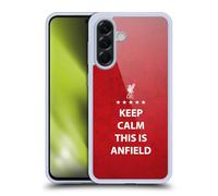 Head Case Designs Officially Licensed Liverpool Football Club Keep Calm Red This Is Anfield Gel Case [Military Grade Protection] Compatible With Samsung Galaxy A56 5G