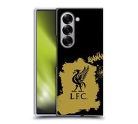 Head Case Designs Officially Licensed Liverpool Football Club Liverbird In Black Graffiti Art Hard Back Case Compatible With Samsung Galaxy Z Fold6