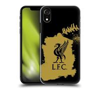 Head Case Designs Officially Licensed Liverpool Football Club Liverbird In Black Graffiti Art Hard Back Case Compatible With Apple iPhone XR