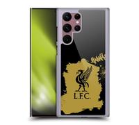 Head Case Designs Officially Licensed Liverpool Football Club Liverbird In Black Graffiti Art Hard Back Case Compatible With Samsung Galaxy S22 Ultra 5G