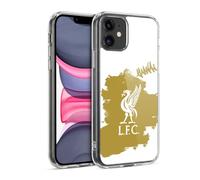 Head Case Designs Officially Licensed Liverpool Football Club Liverbird In White Graffiti Art Gel Case [Military Grade Protection] Compatible With Apple iPhone 11