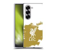 Head Case Designs Officially Licensed Liverpool Football Club Liverbird In White Graffiti Art Hard Back Case Compatible With Samsung Galaxy Z Fold6