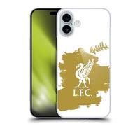 Head Case Designs Officially Licensed Liverpool Football Club Liverbird In White Graffiti Art Hard Back Case Compatible With Apple iPhone 16 Plus