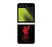 Head Case Designs Officially Licensed Liverpool Football Club Liverbird Red On Black Art Vinyl Sticker Skin Decal Cover Compatible With Samsung Galaxy Z Flip5