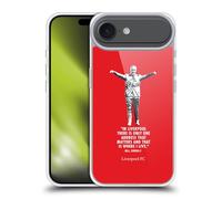 Head Case Designs Officially Licensed Liverpool Football Club Liverpool Bill Shankly Quotes Gel Case [Military Grade Protection] Compatible With Apple iPhone 17 Air