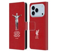 Head Case Designs Officially Licensed Liverpool Football Club Liverpool Bill Shankly Quotes Leather Wallet Case Compatible With Apple iPhone 17 Pro