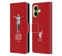 Head Case Designs Officially Licensed Liverpool Football Club Liverpool Bill Shankly Quotes Leather Wallet Case Compatible With Apple iPhone 17
