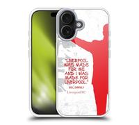 Head Case Designs Officially Licensed Liverpool Football Club Made For Liverpool Bill Shankly Quotes Gel Case [Military Grade Protection] Compatible With Apple iPhone 17