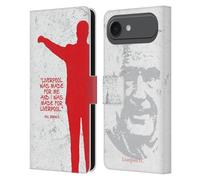 Head Case Designs Officially Licensed Liverpool Football Club Made For Liverpool Bill Shankly Quotes Leather Wallet Case Compatible With Apple iPhone 17 Air