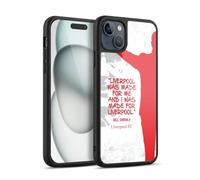 Head Case Designs Officially Licensed Liverpool Football Club Made For Liverpool Bill Shankly Quotes Gel Armour Case [Military Grade Protection] Compatible With Apple iPhone 15 Plus
