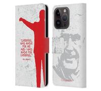 Head Case Designs Officially Licensed Liverpool Football Club Made For Liverpool Bill Shankly Quotes Leather Wallet Case Compatible With Apple iPhone 15 Pro