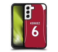 Head Case Designs Officially Licensed Liverpool Football Club Milos Kerkez 2025/26 Players Home Kit 1st Group Ultra-Armoured Shockproof Case [Military Grade] Compatible With Samsung Galaxy S22 5G