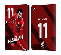 Head Case Designs Officially Licensed Liverpool Football Club Mohamed Salah 2021/22 First Team Leather Wallet Case Compatible With Apple iPad Air 2 (2014)