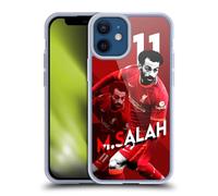 Head Case Designs Officially Licensed Liverpool Football Club Mohamed Salah 2021/22 First Team Soft Gel Case Compatible With Apple iPhone 12 Mini