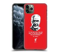 Head Case Designs Officially Licensed Liverpool Football Club No Second Red Bill Shankly Quotes Hard Back Case Compatible With Apple iPhone 11 Pro Max
