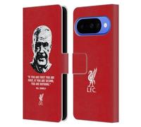 Head Case Designs Officially Licensed Liverpool Football Club No Second Red Bill Shankly Quotes Leather Wallet Case Compatible With Google Pixel 10