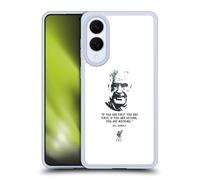 Head Case Designs Officially Licensed Liverpool Football Club No Second White Bill Shankly Quotes Gel Case [Military Grade Protection] Compatible With Samsung Galaxy S25 Edge