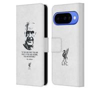 Head Case Designs Officially Licensed Liverpool Football Club No Second White Bill Shankly Quotes Leather Wallet Case Compatible With Google Pixel 10