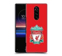 Head Case Designs Officially Licensed Liverpool Football Club Red 1 Crest 1 Hard Back Case Compatible With Sony Xperia XZ4 / One