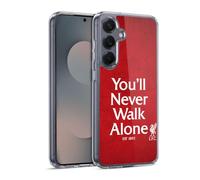 Head Case Designs Officially Licensed Liverpool Football Club Red 1 You'Ll Never Walk Alone Gel Case [Military Grade Protection] Compatible with Samsung Galaxy S25 and Compatible with MagSafe