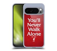 Head Case Designs Officially Licensed Liverpool Football Club Red 1 You'Ll Never Walk Alone Gel Case [Military Grade Protection] Compatible with Google Pixel 10 and Compatible with MagSafe