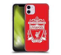 Head Case Designs Officially Licensed Liverpool Football Club Red 2 Crest 1 Hard Back Case Compatible With Apple iPhone 11