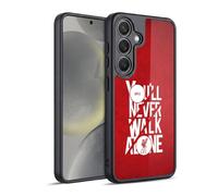 Head Case Designs Officially Licensed Liverpool Football Club Red 5 You'Ll Never Walk Alone Gel Armour Case [Military Grade Protection] Compatible With Samsung Galaxy S24 5G