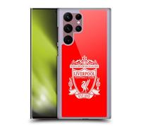 Head Case Designs Officially Licensed Liverpool Football Club Red Crest 2 Hard Back Case Compatible With Samsung Galaxy S22 Ultra 5G