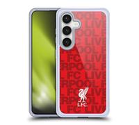 Head Case Designs Officially Licensed Liverpool Football Club Red Crest & Liverbird Patterns 1 Soft Gel Case Compatible With Samsung Galaxy S24 5G