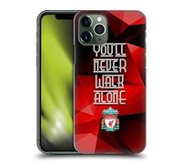 Head Case Designs Officially Licensed Liverpool Football Club Red Geo Crest You'Ll Never Walk Alone Hard Back Case Compatible With Apple iPhone 11 Pro