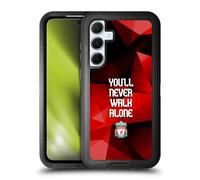 Head Case Designs Officially Licensed Liverpool Football Club Red Geo Plain Crest You'Ll Never Walk Alone Ultra-Armoured Shockproof Case [Military Grade] Compatible With Samsung Galaxy A55 5G