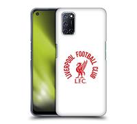 Head Case Designs Officially Licensed Liverpool Football Club Red LFC On White Liver Bird Hard Back Case Compatible With Oppo A52