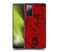 Head Case Designs Officially Licensed Liverpool Football Club Red Marble Crest & Liverbird Patterns 1 Hard Back Case Compatible With Samsung Galaxy S20 FE / 5G