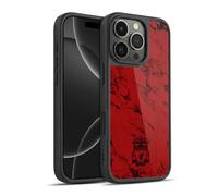 Head Case Designs Officially Licensed Liverpool Football Club Red Marble Crest & Liverbird Patterns 1 Gel Armour Case [Military Grade Protection] Compatible With Apple iPhone 16 Pro