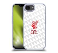 Head Case Designs Officially Licensed Liverpool Football Club Red On White Kit Liver Bird Gel Case [Military Grade Protection] Compatible with Apple iPhone 16e and Compatible with MagSafe