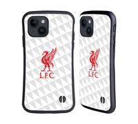 Head Case Designs Officially Licensed Liverpool Football Club Red On White Kit Liver Bird Hybrid Case Compatible With Apple iPhone 15