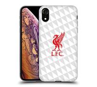 Head Case Designs Officially Licensed Liverpool Football Club Red On White Kit Liver Bird Soft Gel Case [Military Grade Protection] Compatible With Apple iPhone XR