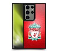 Head Case Designs Officially Licensed Liverpool Football Club Red Pixel 1 Crest 2 Gel Armour Case [Military Grade Protection] Compatible With Samsung Galaxy S24 Ultra 5G
