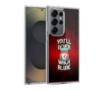 Head Case Designs Officially Licensed Liverpool Football Club Red Pixel Crest You'Ll Never Walk Alone Gel Case [Military Grade] Compatible with Samsung Galaxy S25 Ultra and Compatible with MagSafe