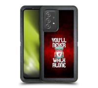 Head Case Designs Officially Licensed Liverpool Football Club Red Pixel Plain Crest Never Walk Alone Ultra-Armoured Shockproof Case [Military Grade] Compatible With Galaxy A52 / A52s / 5G (2021)