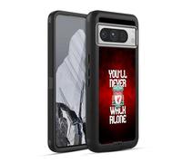 Head Case Designs Officially Licensed Liverpool Football Club Red Pixel Plain Crest You'Ll Never Walk Alone Ultra-Armoured Shockproof Case [Military Grade] Compatible With Google Pixel 8 Pro