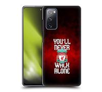 Head Case Designs Officially Licensed Liverpool Football Club Red Pixel Plain Crest You'Ll Never Walk Alone Hard Back Case Compatible With Samsung Galaxy S20 FE / 5G