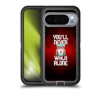 Head Case Designs Officially Licensed Liverpool Football Club Red Pixel Plain Crest You'Ll Never Walk Alone Ultra-Armoured Shockproof Case [Military Grade] Compatible With Google Pixel 10 Pro XL