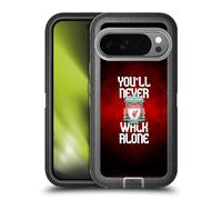 Head Case Designs Officially Licensed Liverpool Football Club Red Pixel Plain Crest You'Ll Never Walk Alone Ultra-Armoured Shockproof Case [Military Grade Protection] Compatible With Google Pixel 10