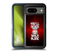 Head Case Designs Officially Licensed Liverpool Football Club Red Pixel Plain Crest You'Ll Never Walk Alone Ultra-Armoured Shockproof Case [Military Grade Protection] Compatible With Google Pixel 8