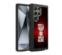 Head Case Designs Officially Licensed Liverpool Football Club Red Pixel Plain Crest You'Ll Never Walk Alone Ultra-Armoured Shockproof Case [Military Grade] Compatible With Samsung Galaxy S24 Ultra 5G
