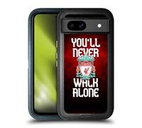 Head Case Designs Officially Licensed Liverpool Football Club Red Pixel Plain Crest You'Ll Never Walk Alone Ultra-Armoured Shockproof Case [Military Grade Protection] Compatible With Google Pixel 8a