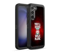 Head Case Designs Officially Licensed Liverpool Football Club Red Pixel Plain Crest You'Ll Never Walk Alone Ultra-Armoured Shockproof Case [Military Grade] Compatible With Samsung Galaxy S23+ 5G