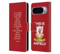 Head Case Designs Officially Licensed Liverpool Football Club Reminder Bill Shankly Quotes Leather Wallet Case Compatible With Google Pixel 10 Pro XL